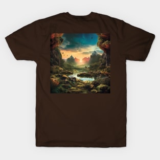 Landscape Fantasy Art T-Shirt